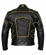 X-Men-Wolverine-Black-Leather-Jacket-Back