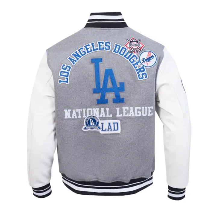 los-angeles-dodgers-area-code-grey-and-white-jacket