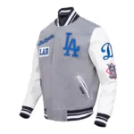 los-angeles-dodgers-area-code-grey-and-white-letterman-jacket