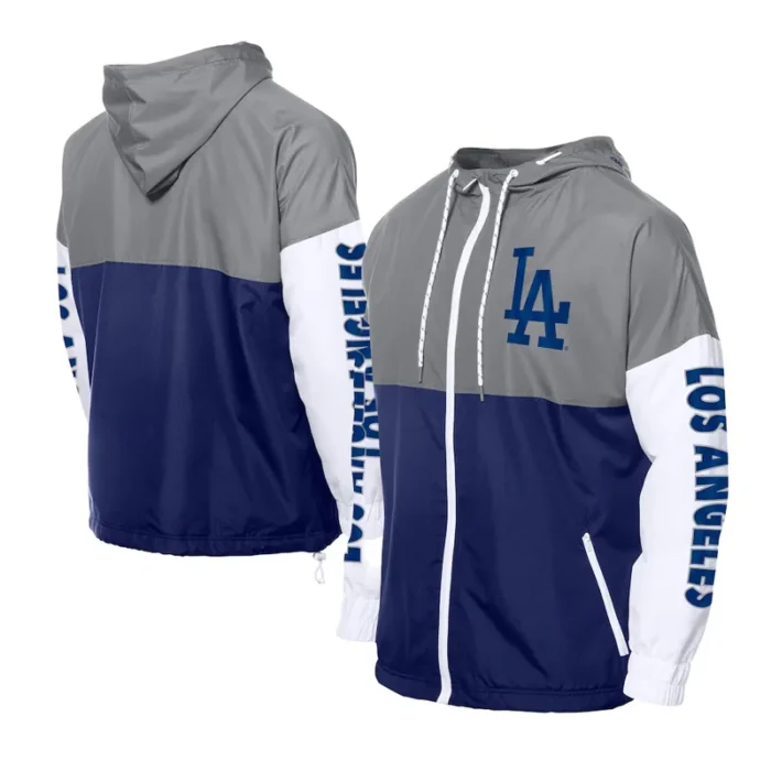 los-angeles-dodgers-color-block-royal-gray-hoodie-windbreaker