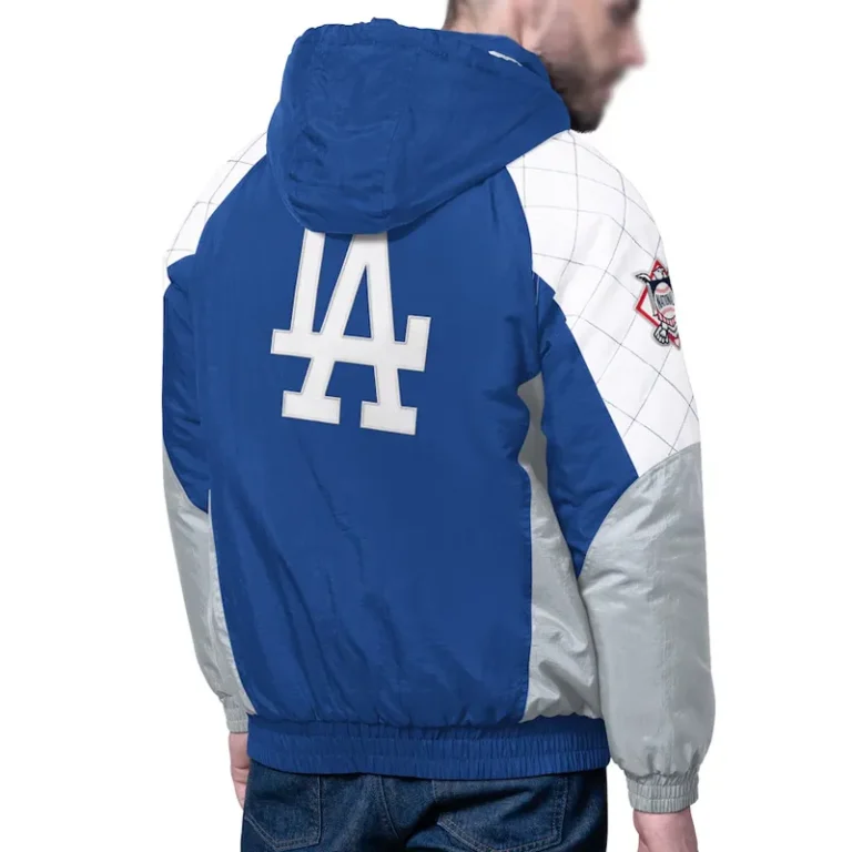 los-angeles-dodgers-crinkle-royal-hooded-jacket