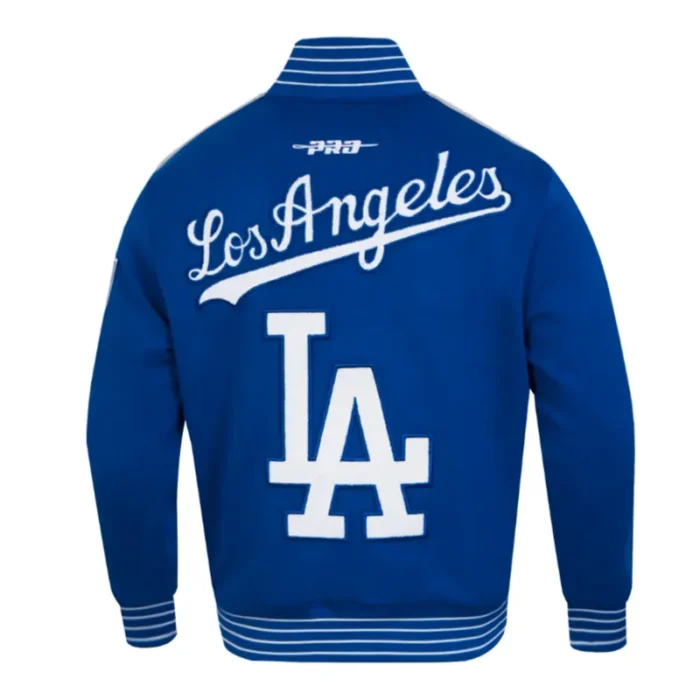 los-angeles-dodgers-current-logo-game-day-double-knit-blue-full-snap-jacket