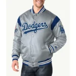 los-angeles-dodgers-gray-satin-jacket