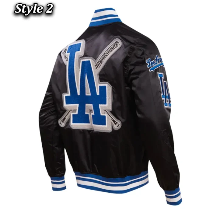 los-angeles-dodgers-mashup-black-bomber-satin-jacket