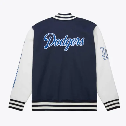 los-angeles-dodgers-navy-and-white-fleece-varsity-jacket