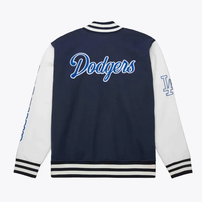 los-angeles-dodgers-navy-and-white-fleece-varsity-jacket
