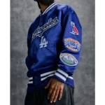 los-angeles-dodgers-ovo-blue-satin-jacket