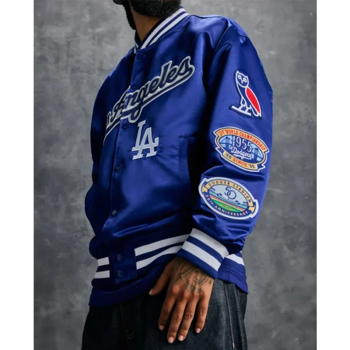 los-angeles-dodgers-ovo-blue-satin-jacket