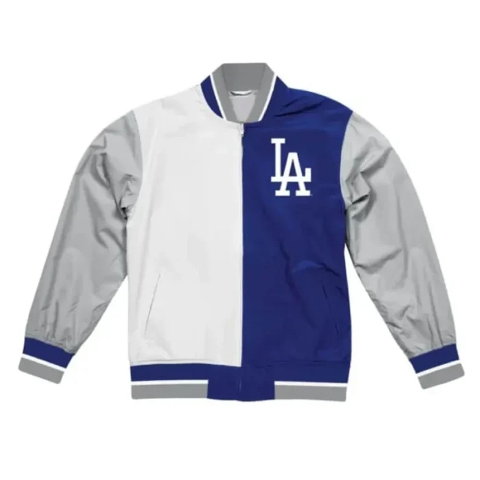 los-angeles-dodgers-team-history-warm-up-jacket los-angeles-dodgers-team-history-warm-up-jacket