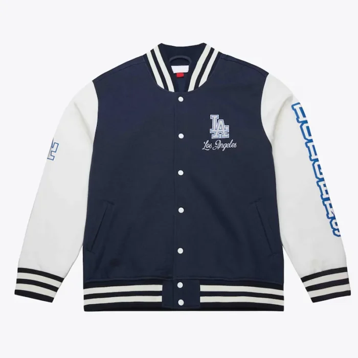 navy-los-angeles-dodgers-fleece-varsity-jacket navy-los-angeles-dodgers-fleece-varsity-jacket