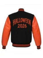 2026-Horror-Halloween-Black-Orange-Wool-Varsity-Jacket