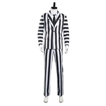 Beetlejuice-Beetlejuice-2024-Black-White-Striped-Suit