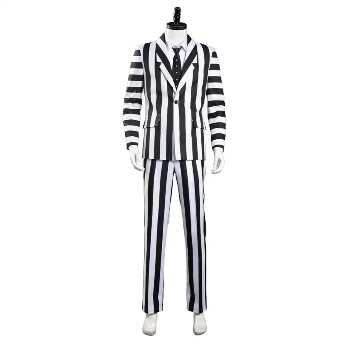 Beetlejuice-Beetlejuice-2024-Black-White-Striped-Suit