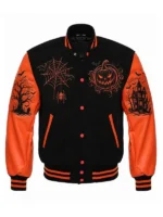 Horror-Halloween-Wool-Varsity-Jacket
