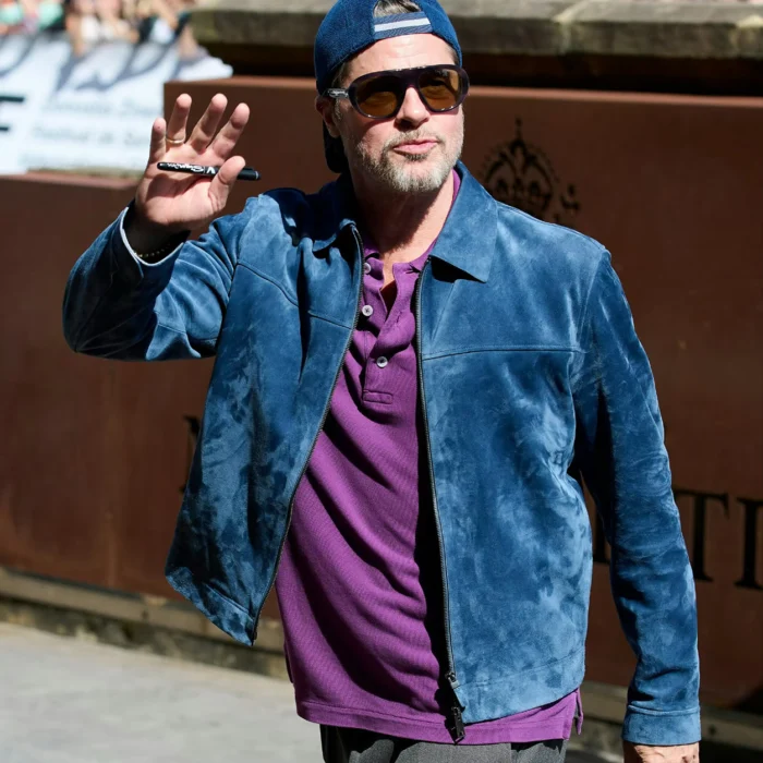 74th-Film-Festival-2026-Pitt-Suede-Jacket
