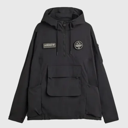 Adidas-Smock-Jacket-in-Black-SPZL-2025-Collection