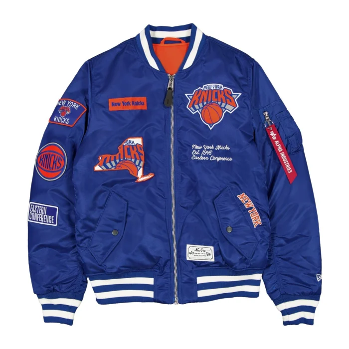 Basketball-Cup-2025-Semifinals-New-York-Knicks-Spike-Lee-Bomber-Jacket