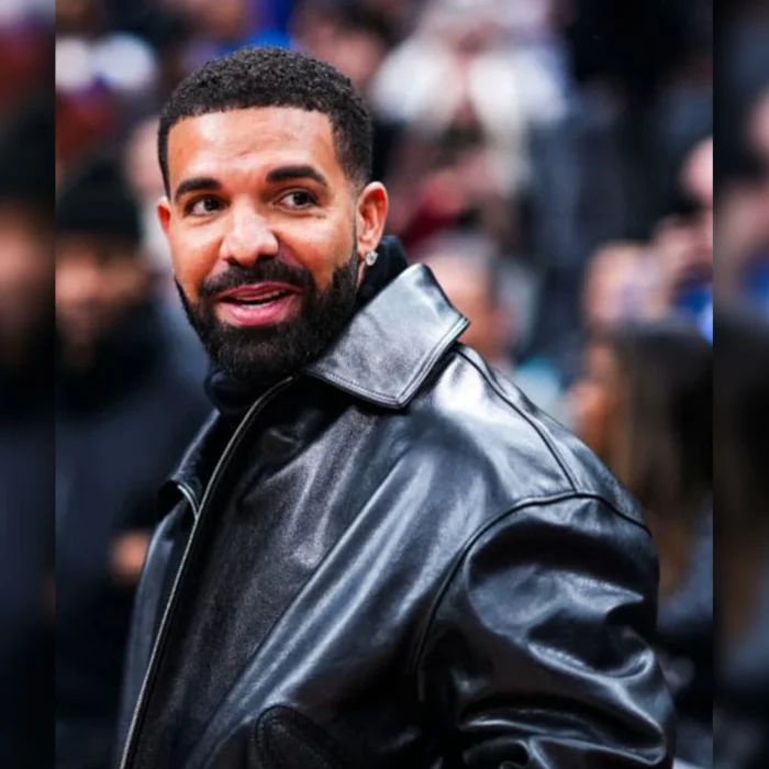 Drake-Warriors-Game-Black-Leather-Jacket