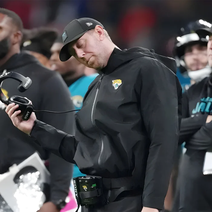 Jacksonville-Jaguars-Liam-Coen-Black-Hooded-Jacket