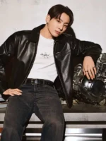 Jung-Kook-X-Leather-Jackets-in-Black
