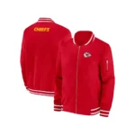 KC-Chiefs-Sideline-Coach-Red-Bomber-Jacket