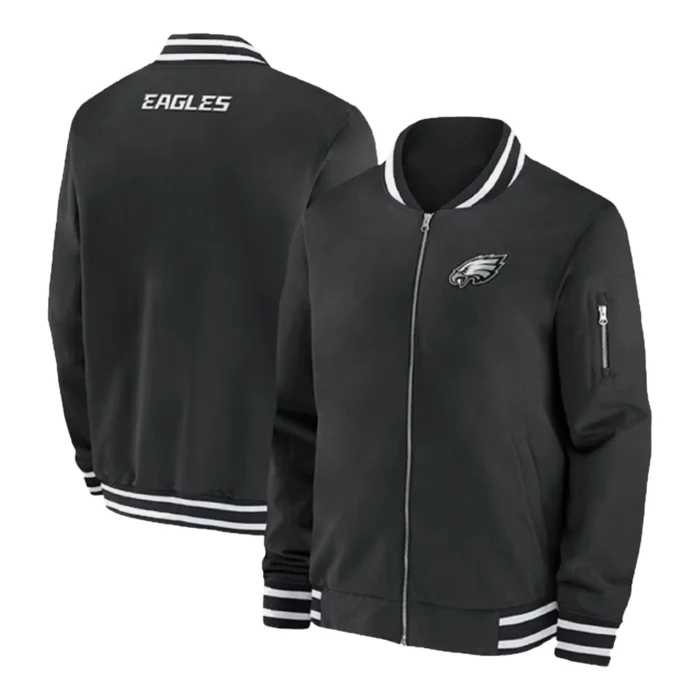 KellenMoorePhiladelphiaEaglesSidelineBlackJacket