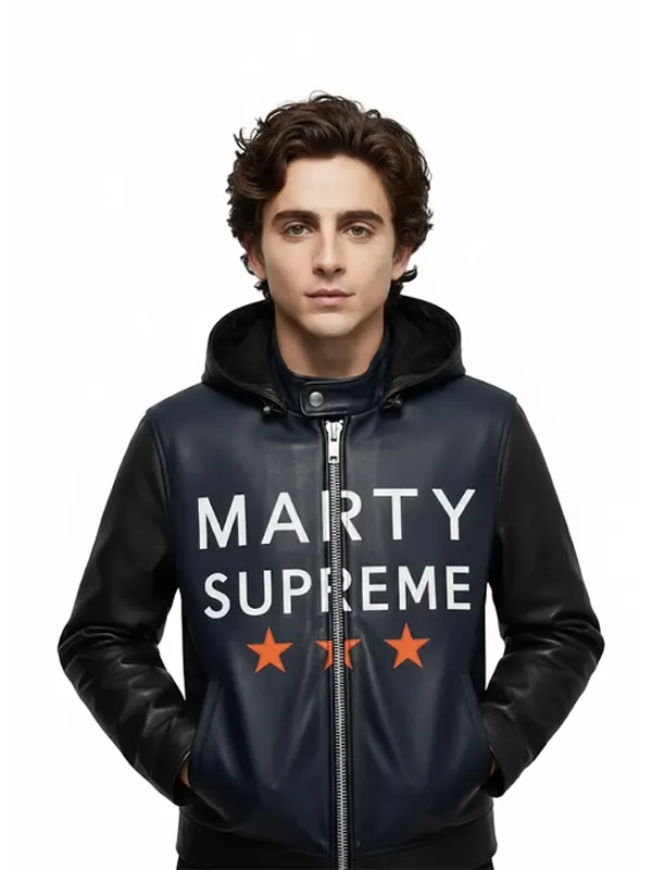 Marty-Supreme-Hooded-Navy-Leather-Jacket Marty-Supreme-Hooded-Navy-Leather-Jacket