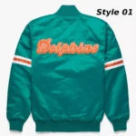Miami-Dolphin-Satin-Jacket