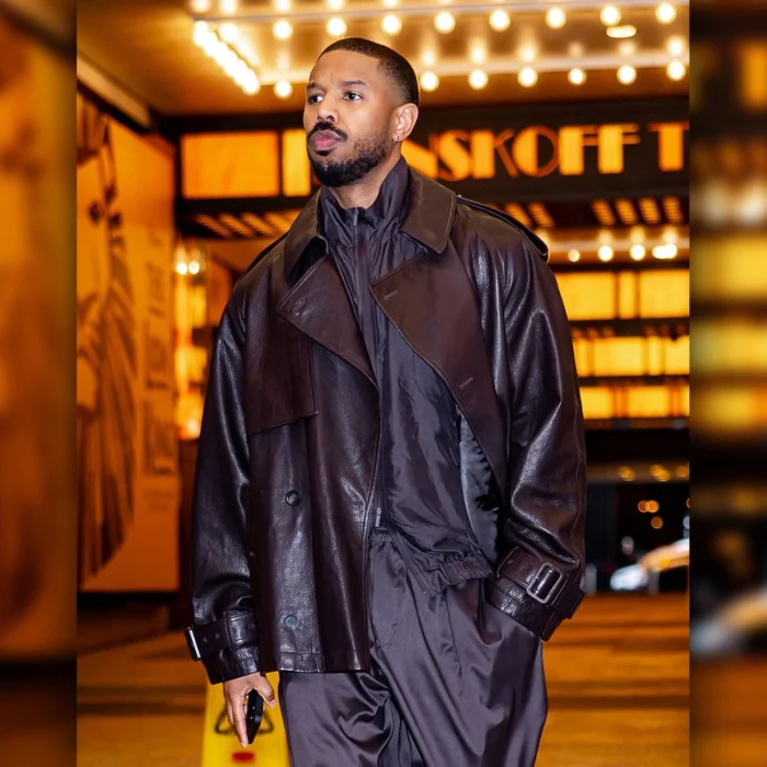 Michael B. Jordan NYC 2025 Leather Jacket - Image 3