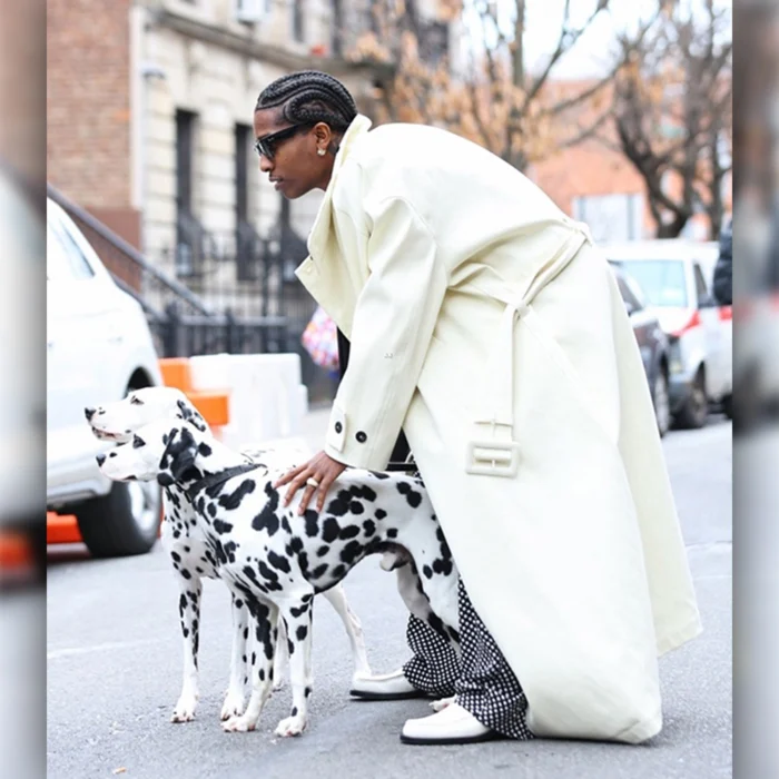 NYC-2025-AAP-Rocky-White-Trench-Coat