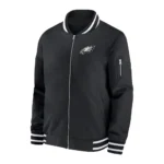 PhiladelphiaEaglesSidelineCoachBlackBomberJacket