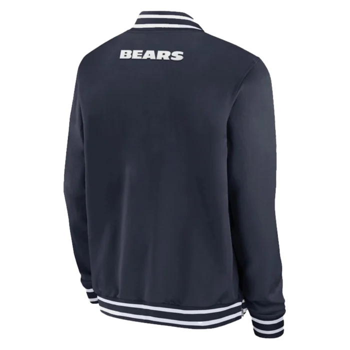 Thomas-Brown-Chicago-Bears-Sidline-Coach-Bomber-Jacket