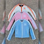 VintageCroppedNYLeatherJackeett