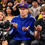 will-ferrell-Houston-Rockets-and-Lakers-Blue-Hoodie